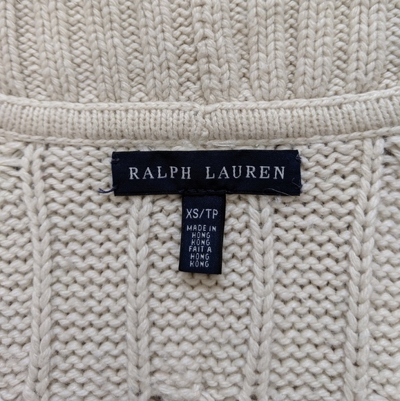 Calvin Klein Beige Open Front Cardigan Vest - Picture 7 of 8